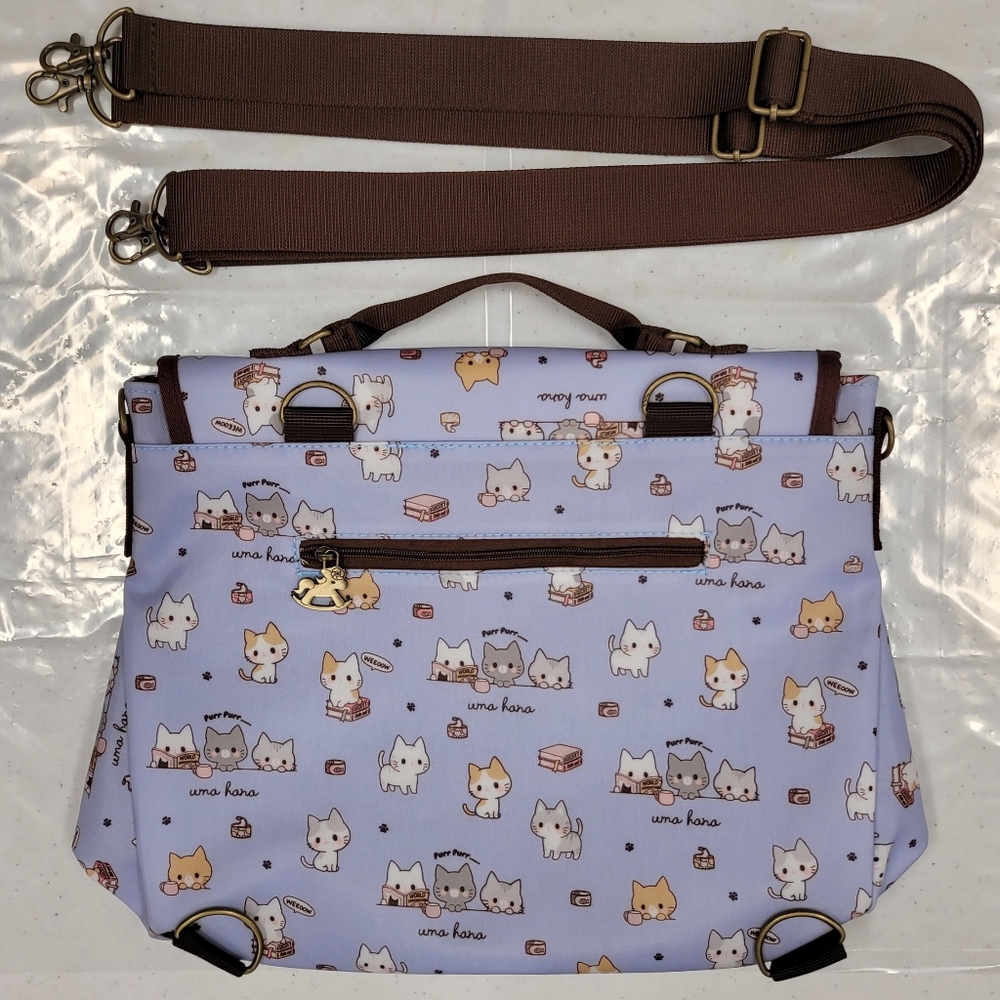 Waterproof Handbag Backpack Crossbody Triple Use - Picture 9 of 14
